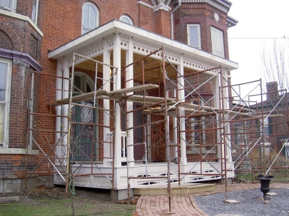 construction under way